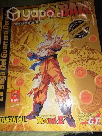 Album dragon ball "la saga del guerrero dorado"