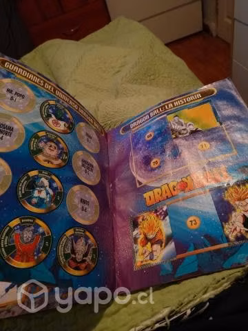Album dragon ball "la saga del guerrero dorado"