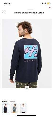 Poleras NUEVAS manga larga marca AUSSIE original - Imagen 2