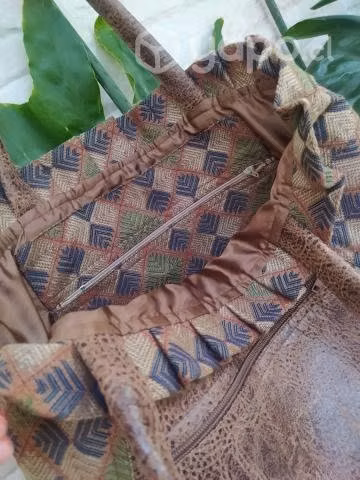 Bolso de tela americana