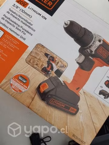 Taladro percutor/atornill.nuevo inalámbrico.20volt