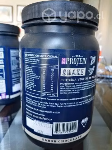 Wild protein 350 grs sellado - Imagen 3