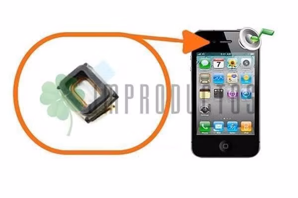 Auricular Parlante Interno Speaker Para Iphone 4S - Imagen 3