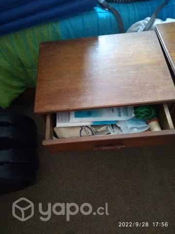 Veladores de madera