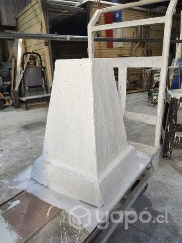 Base Pedestal Concreto Vibrado Mástil - Imagen 3