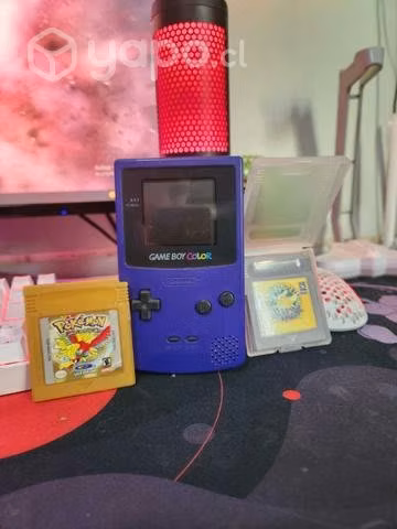 Gameboy color en perfecto estado con 2 juegos