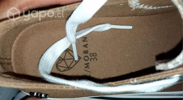 zapatillas c/moran nuevas cafe - Imagen 3