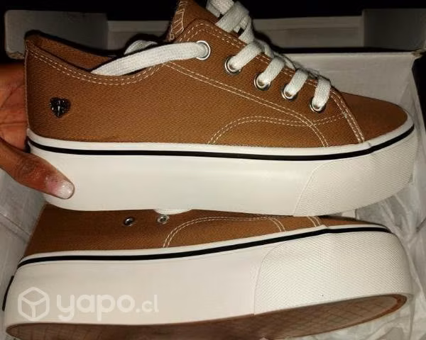 zapatillas c/moran nuevas cafe - Imagen 2