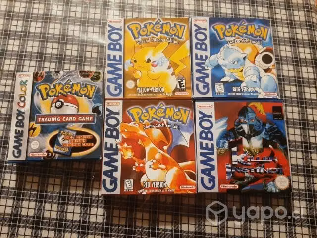 Nintendo Gameboy, Color, Advance Box repro