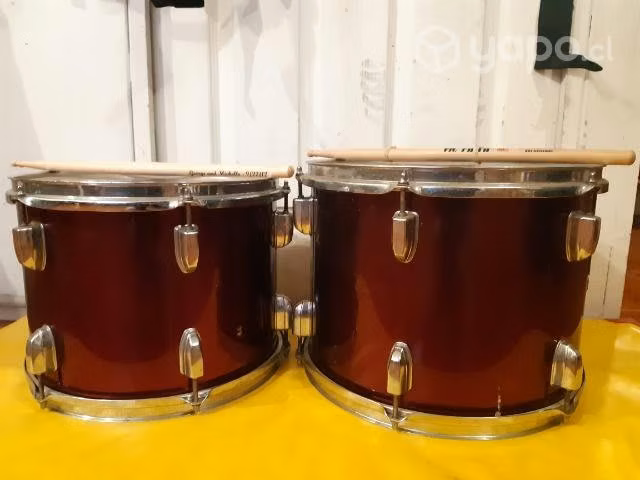 TOM 1 y 2 (tambores) CB DRUMS para Bateria