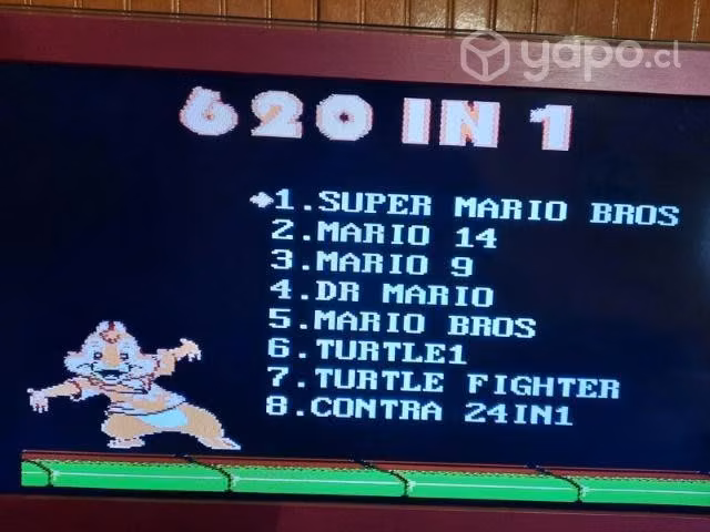 Consola Retro Inalambrica 620 Juegos