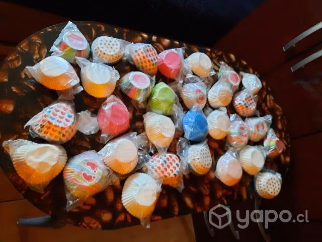Molde papel cupcakes 25 unidades - Imagen 2