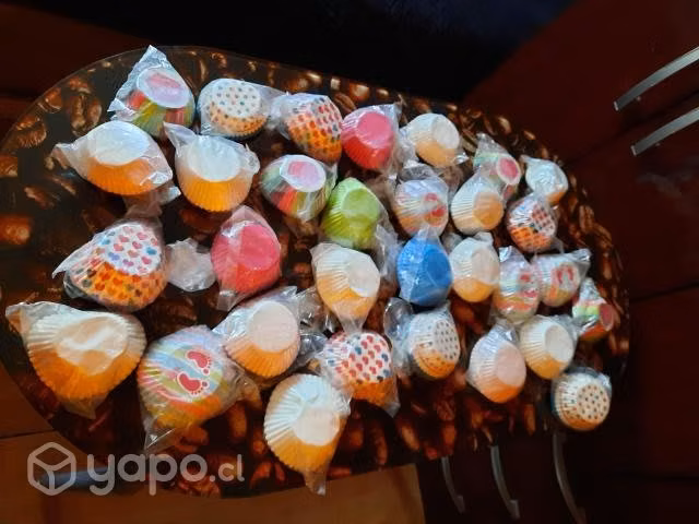 Molde papel cupcakes 25 unidades