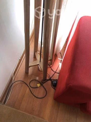 Lámpara de piso de madera - Imagen 3