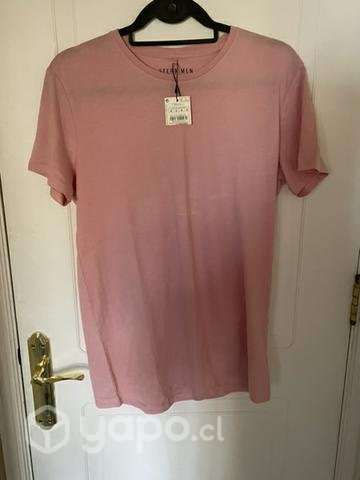 Polera Sfera Básica Algodón Talla M Regular Fit - Imagen 3