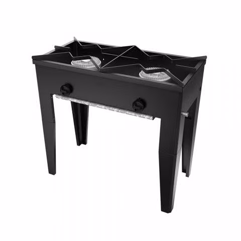 Anafe 2 platos altos 430×430 mm