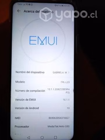 Huawei y9a