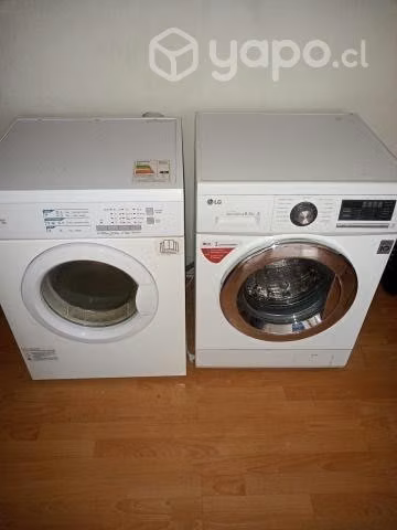 Lavadora LG y secadora