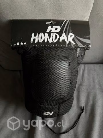 Rodilleras Coderas Marca Hondar Talla L. Sin Uso