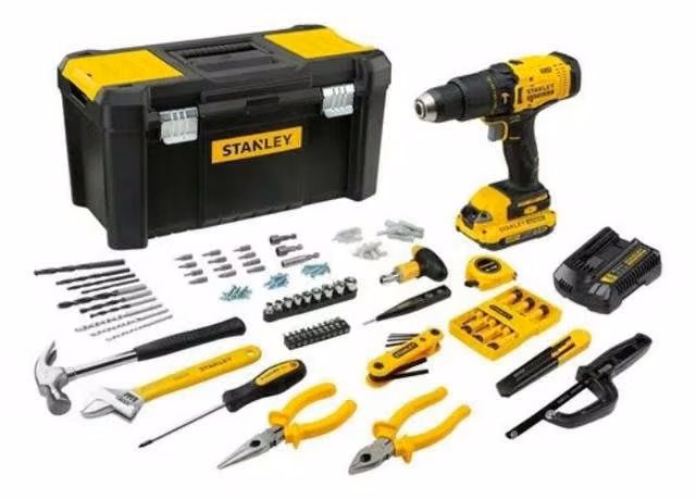 Kit Taladro 20v STANLEY completo!