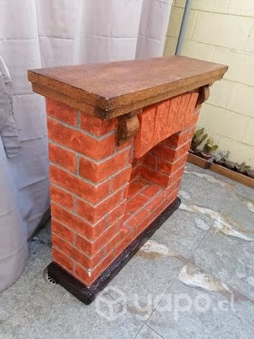 Chimenea de plumavit