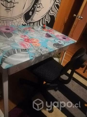 Escritorio de vidrio