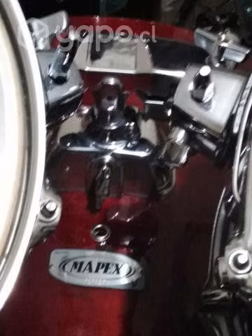 Bateria mapex vx con atriles y pedal impecable - Imagen 6