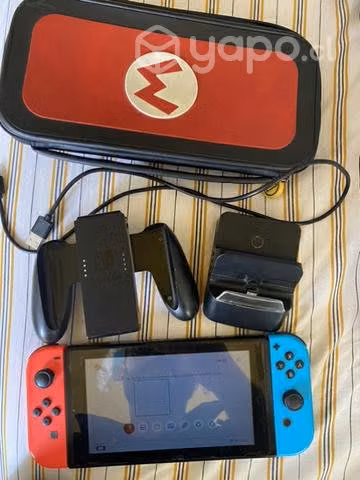 Nintendo switch detalle de uso pero funciona bien
