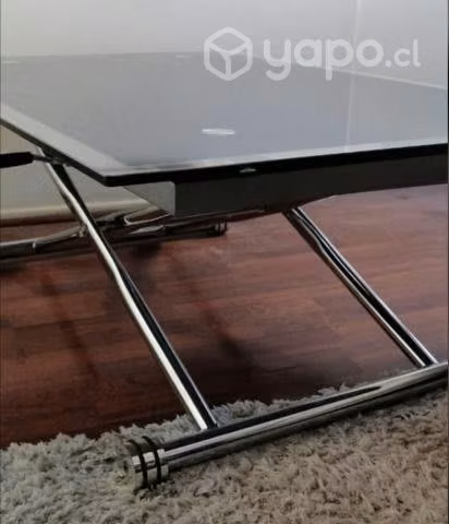 Mesa vidrio Hidráulica, como nueva