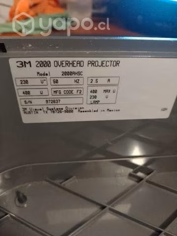 Proyector de Acetato