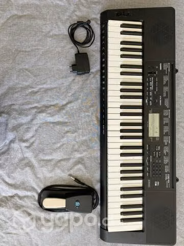 Teclado Cassio CTK-3500 mas Pedal Sustain PSP125