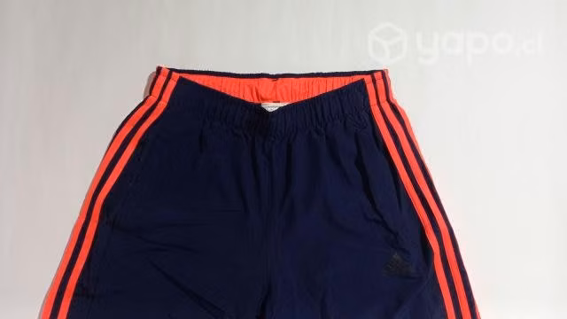 PANTALON DE BUZO ADIDAS color AZUL rayas rojas