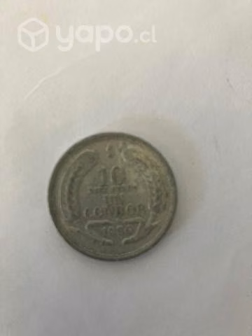 Coleccion monedas antiguas de chile