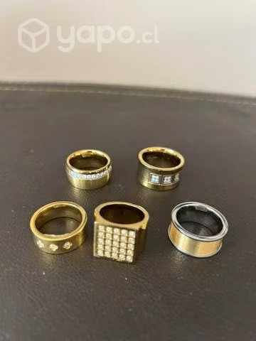 Anillos acero quirúrgico(14 anillos)
