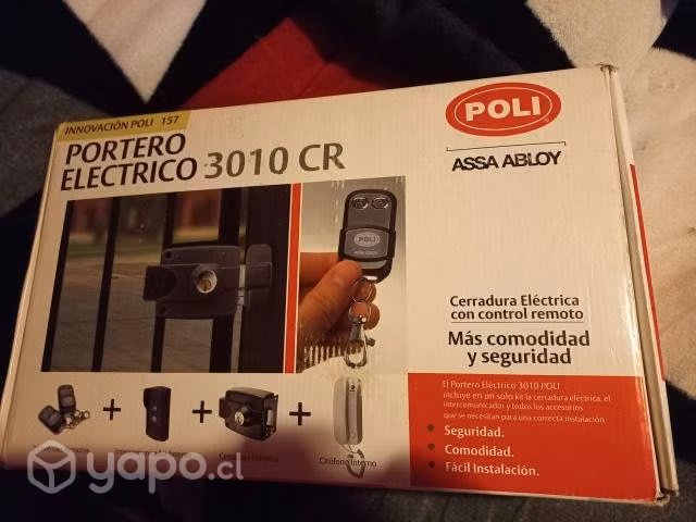 Cerradura eléctrica con control remoto