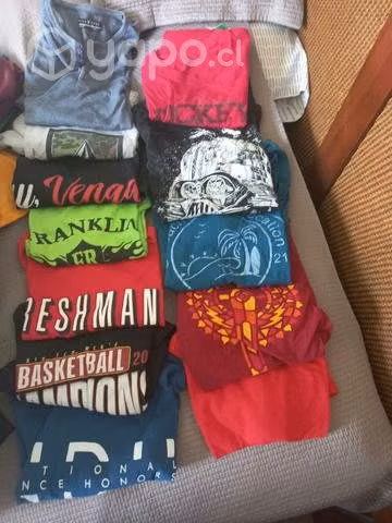 Poleras manga corta
