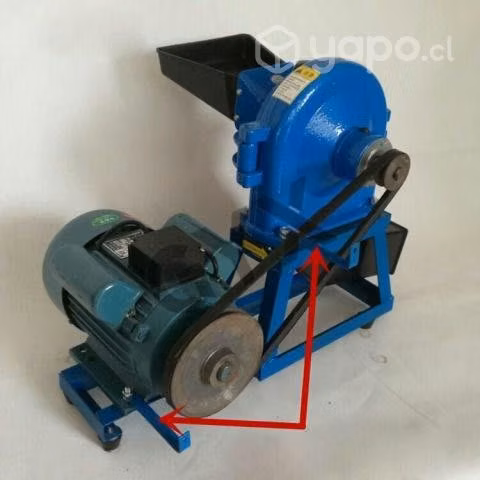 Molino granos martillo harina chancadora 220v