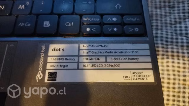 Netbook Packardbell Conversable - Imagen 2