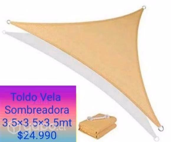 Toldo vela sombreadora