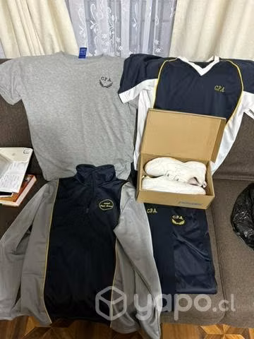 Ropa escolar deportiva del colegio punta arenas