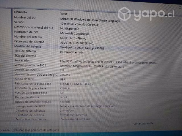 Notebook Asus X407u - Imagen 6