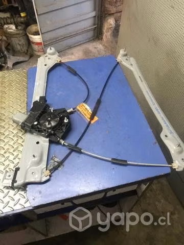 Cremallera alzavidrio puert delan izq silverado
