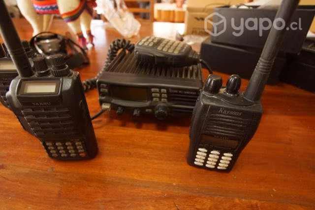 Equipos de comunicacion portatiles vhf-fm
