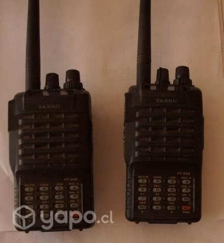 Equipos de comunicacion portatiles vhf-fm