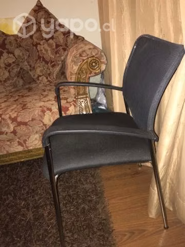 Silla de Escritorio Negra Usada