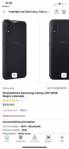 Samsung galaxy A01 32 ge NUEVO - Imagen 2
