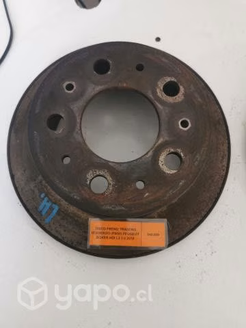 Disco Freno Trasero Izquierdo (PB55) Peugeot Boxer