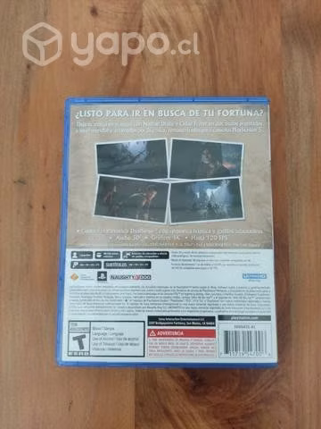 Juego Uncharted colección legado de ladrones (Ps5)