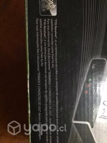 Tocón sat para ver televisión sin cable en caja