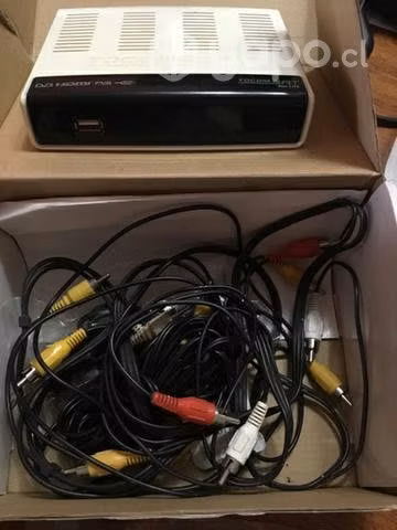 Tocón sat para ver televisión sin cable en caja